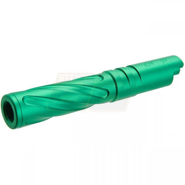 5KU Marui Hi-Capa 4.3 GBB Outer Barrel Tornado Aluminium - Green