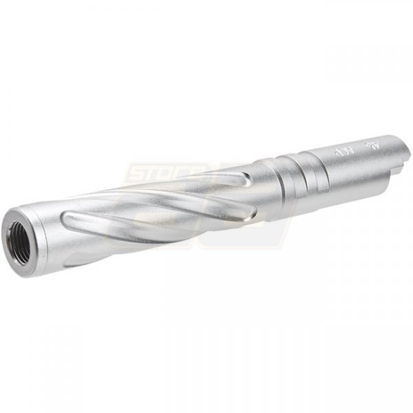 5KU Marui Hi-Capa 5.1 GBB Outer Barrel Tornado Aluminium Gloss - Silver