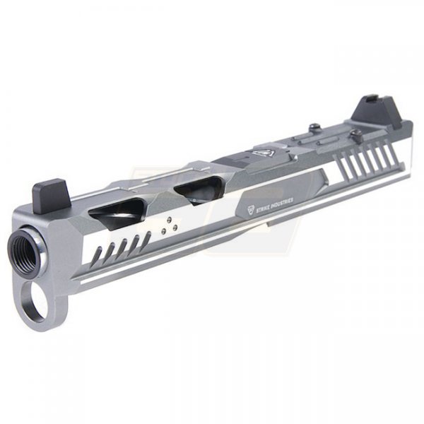 EMG VFC G17 Gen 4 GBB Strike Industries ARK Aluminium RMR Slide & Outer Barrel - Silver