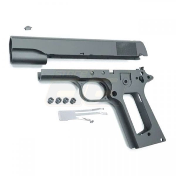 Guarder Marui 1911 70 GBB Slide & Frame Aluminium - Black