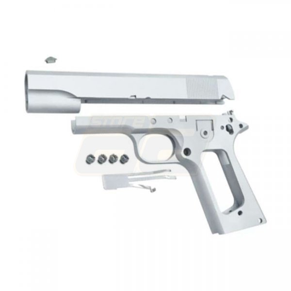 Guarder Marui 1911 70 GBB Slide & Frame Aluminium - Silver