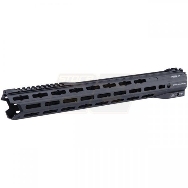 Madbull Strike Industries M4 GBBR / AEG GRIDLOK LITE 17 Inch Handguard Assembly - Black