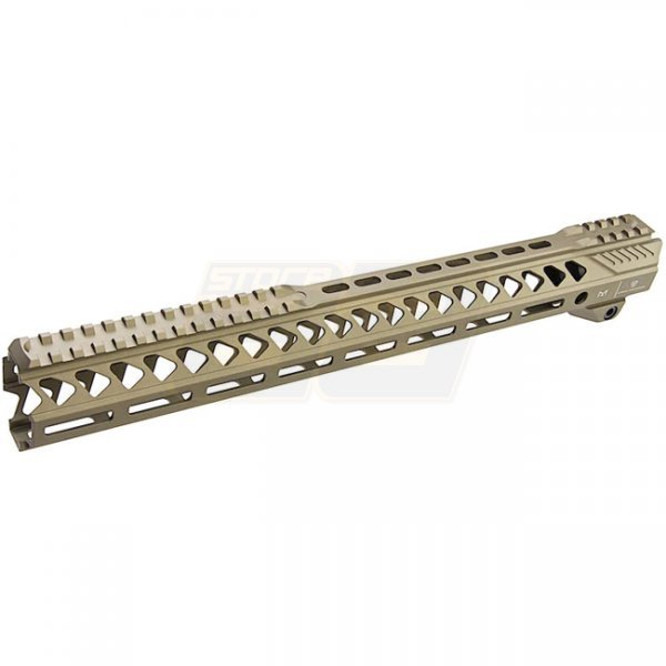 Madbull Strike Industries M4 GBBR Strike Rail 15.5 Inch - Dark Earth