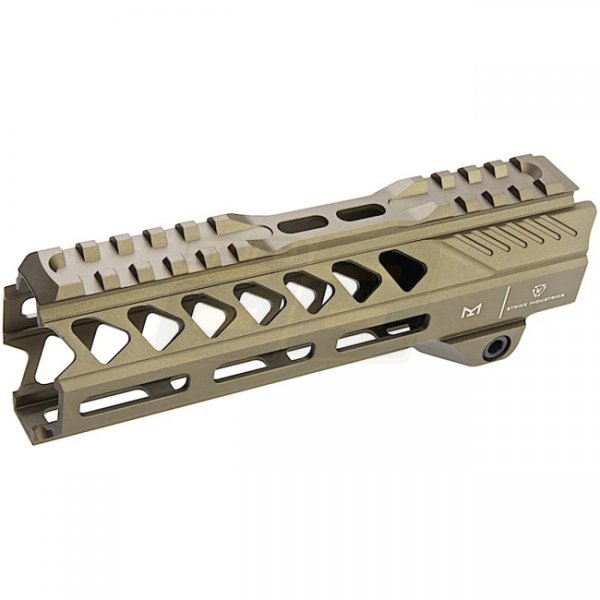 Madbull Strike Industries M4 GBBR Strike Rail 7 Inch - Dark Earth