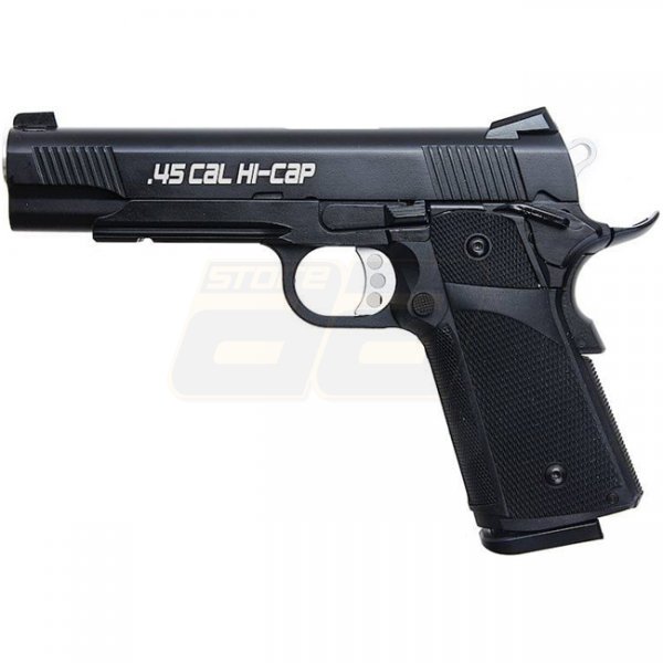 RWA KJ Works KP-05 Hi-Capa Gas Blow Back Pistol Gas & Co2 Magazine - Black