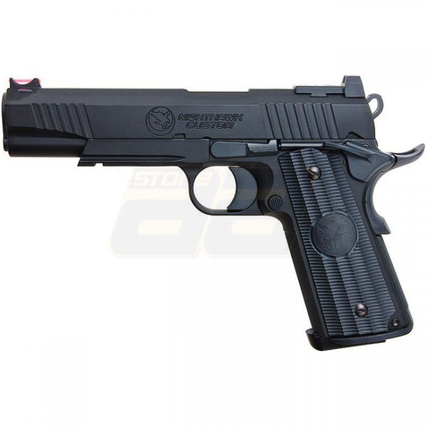 RWA Nighthawk Custom War Hawk Gas Blow Back Pistol Special Edition - Black