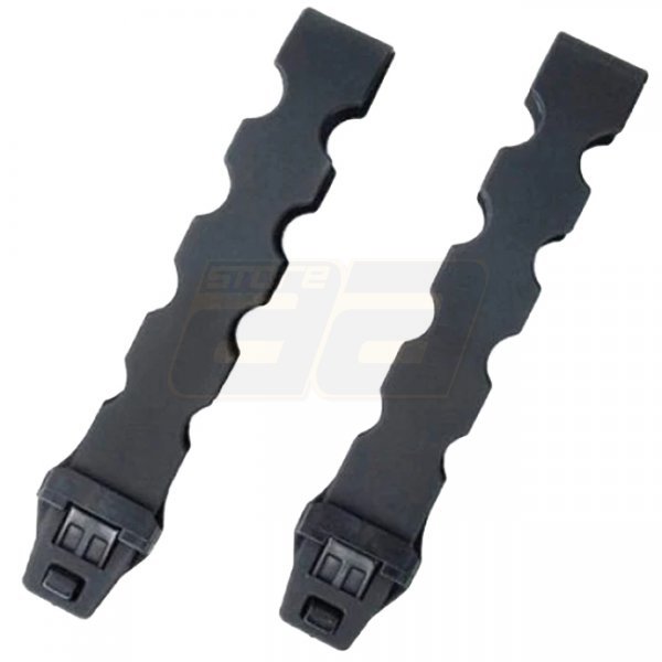 TMC MOLLE Quick Release Straps 15cm - Black