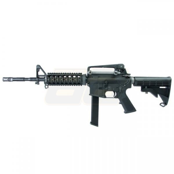 WE M4A1 RIS PCC Gas Blow Back Rifle - Black