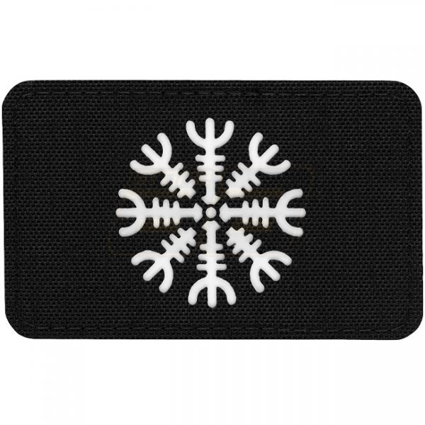 M-Tac Helm of Terror Horizontal Laser Cut Patch GID - Black