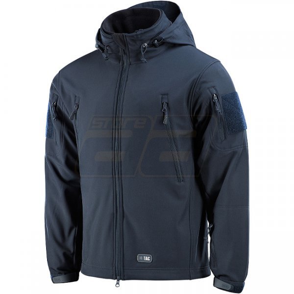 M-Tac Softshell Jacket & Liner - Dark Navy Blue - XS