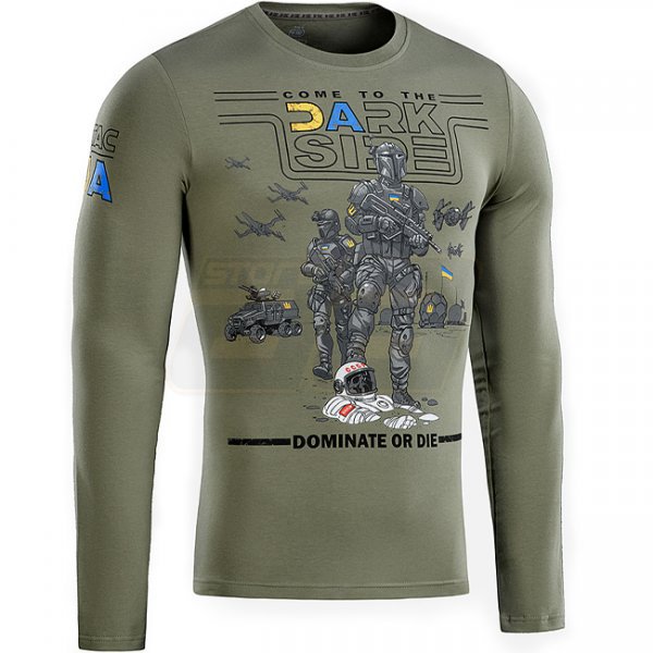 M-Tac UA Side Long Sleeve T-Shirt - Army Olive - XS