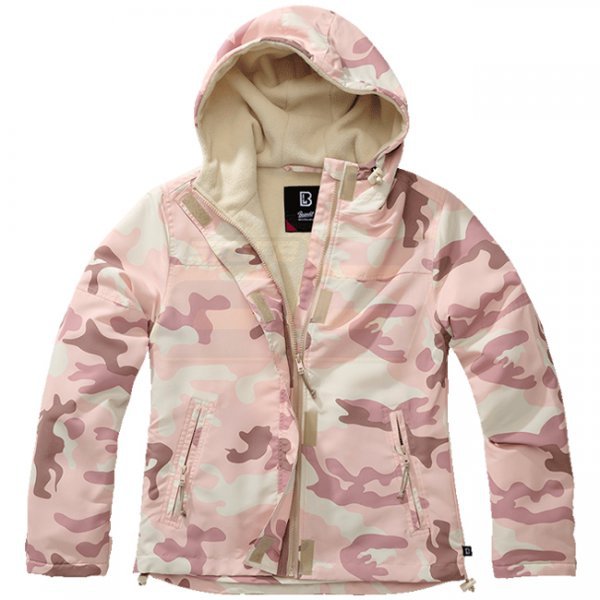 Brandit Ladies Windbreaker Frontzip - Candy Camo - S