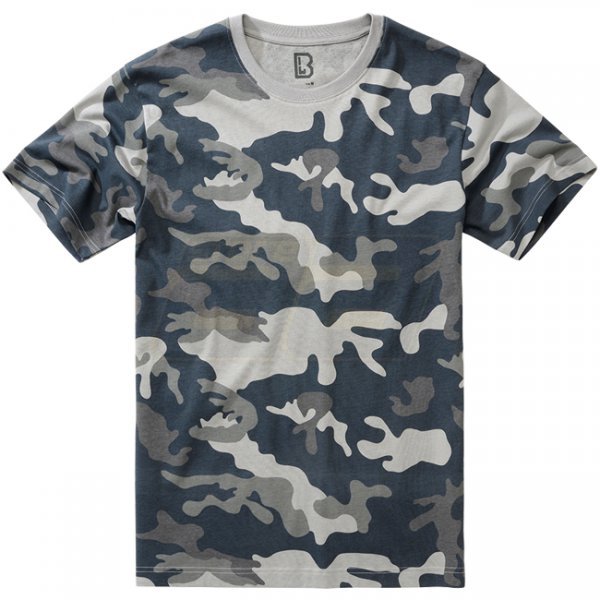 Brandit T-Shirt - Grey Camo - S