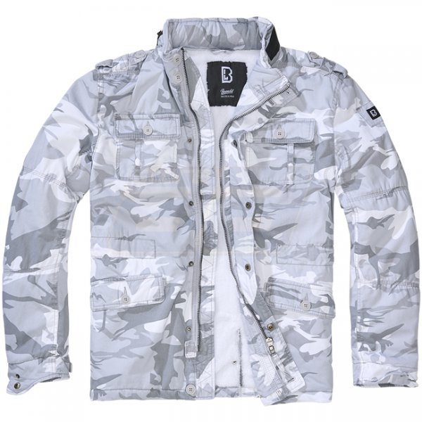 Brandit Britannia Winter Jacket - Blizzard Camo - 5XL