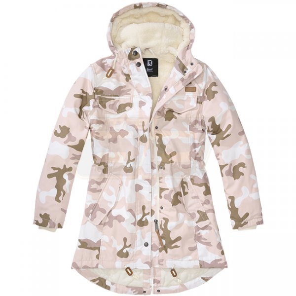 Brandit Ladies Marsh Lake Parka - Candy Camo - S