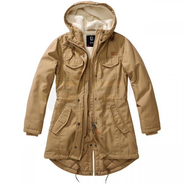 Brandit Ladies Marsh Lake Parka - Camel - M