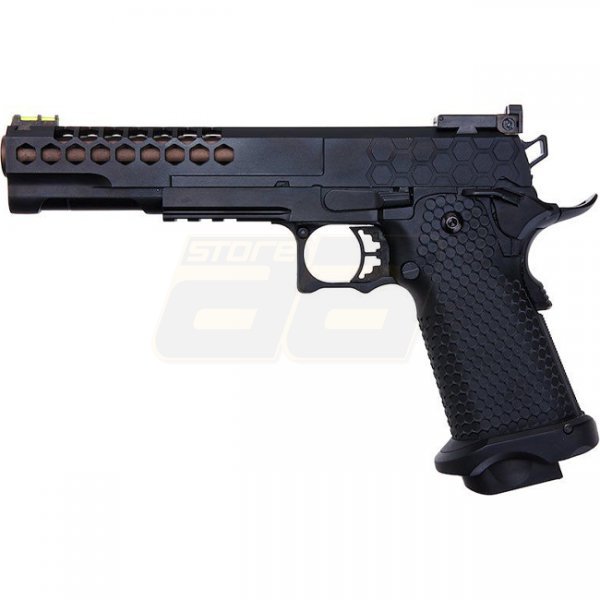 Golden Eagle Hi-Capa Hexagon CNC Aluminum Slide Gas Blow Back Pistol