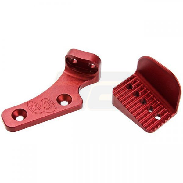 Revanchist Marui Hi-Capa GBB Adjustable Thumb Rest INF Style - Red