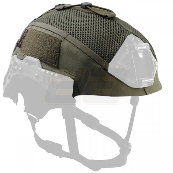 Agilite Team Wendy Exfil Carbon Helmet Cover - Ranger Green - L/XL