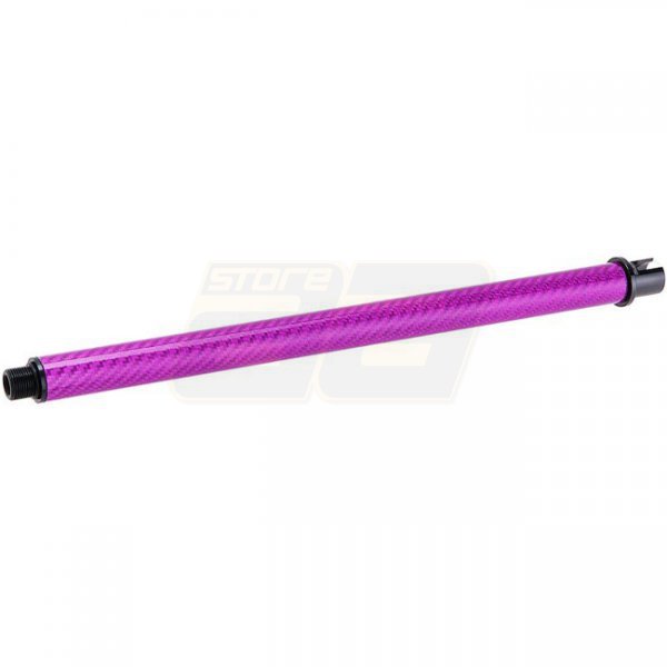 Dr.Black Marui MWS GBBR Outer Barrel Carbon Fiber 12 Inch - Purple