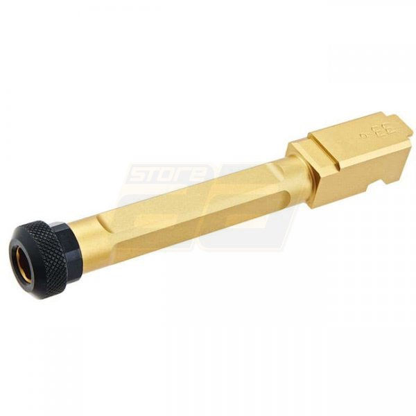 G&P VFC G17 GBB Threaded Outer Barrel - Gold