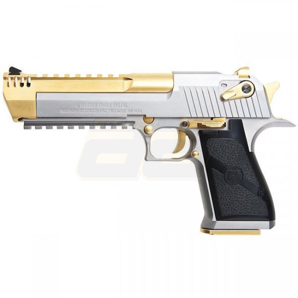 WE Desert Eagle L6 .50 AE Gas Blow Back Pistol - Silver / Gold