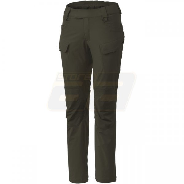 Helikon-Tex Women's OTP Outdoor Tactical Pants - Taiga Green - XS - Regular