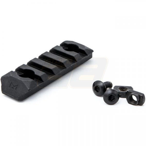 PTS M-LOK Enhanced Rail Section 5 Slots - Black