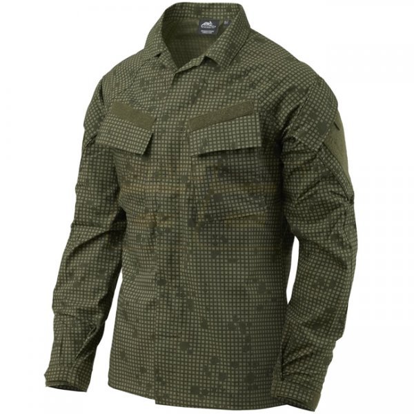 Helikon-Tex Raid Shirt - PolyCotton Stretch Ripstop - Desert Night Camo - M