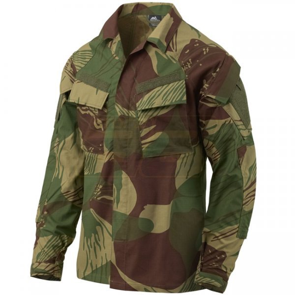 Helikon-Tex Raid Shirt - PolyCotton Stretch Ripstop - Rhodesian Camo - S