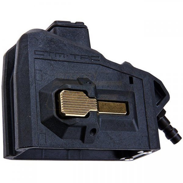 CTM AAP-01 / G-Series GBB HPA M4 Magazine Adapter - Black x Gold Button