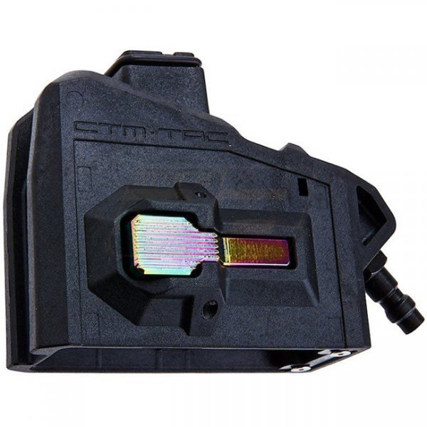 CTM AAP-01 / G-Series GBB HPA M4 Magazine Adapter - Black x Rainbow Button