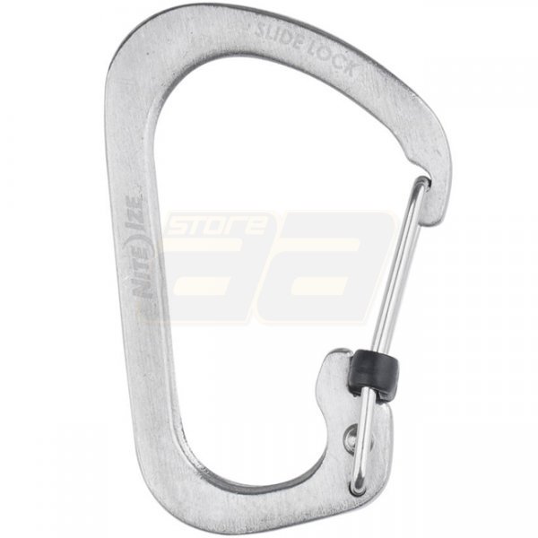 Nite Ize Carabiner Slidelock Steel #2 - Grey