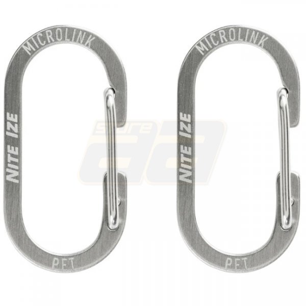 Nite Ize Microlink Pet Tag Carabiner 2 Pack