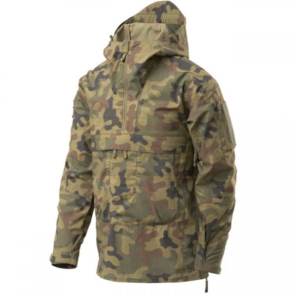 Helikon-Tex Tracer Anorak Jacket - Polycotton Stretch Ripstop - PL Woodland - XS