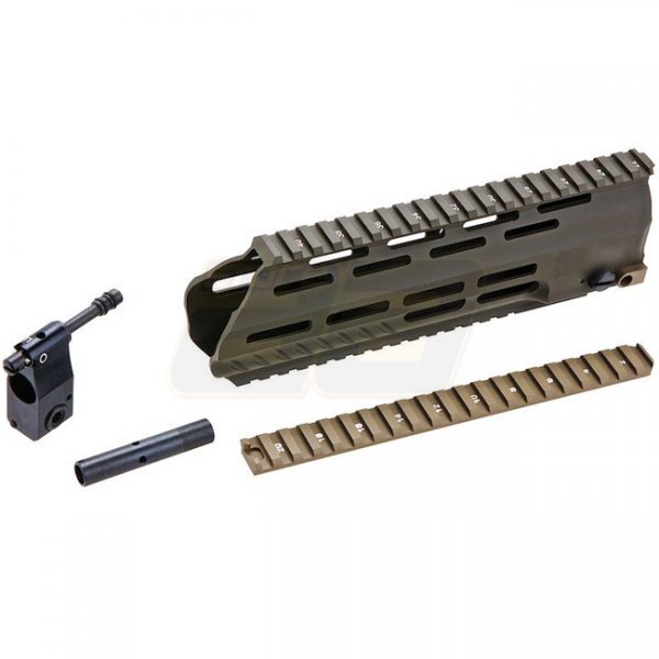 Angry Gun L85A3 M-Lok Conversion Kit WE GBBR Version - Olive