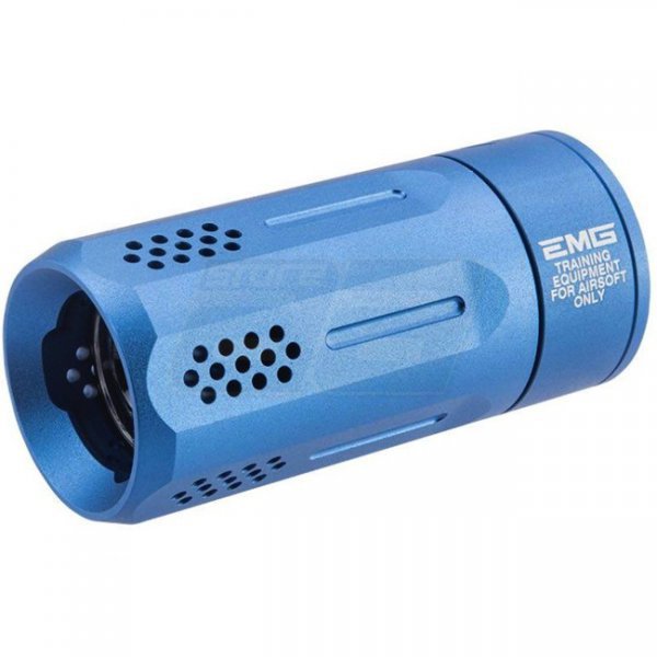 King Arms EMG SI Oppressor Universal Blast Shield 14mm CCW - Blue