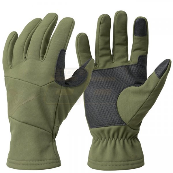 Helikon-Tex Lizard Grip Gloves - Olive Green - L