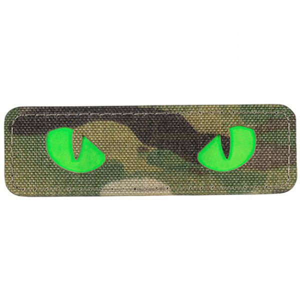 M-Tac Green Cat Eyes Laser Cut Patch - Multicam