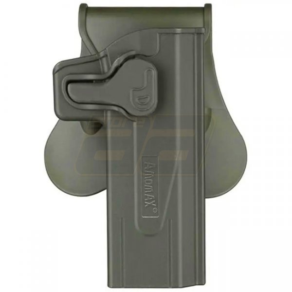 Amomax WE / TM Hi-Capa Paddle Holster RH - Olive