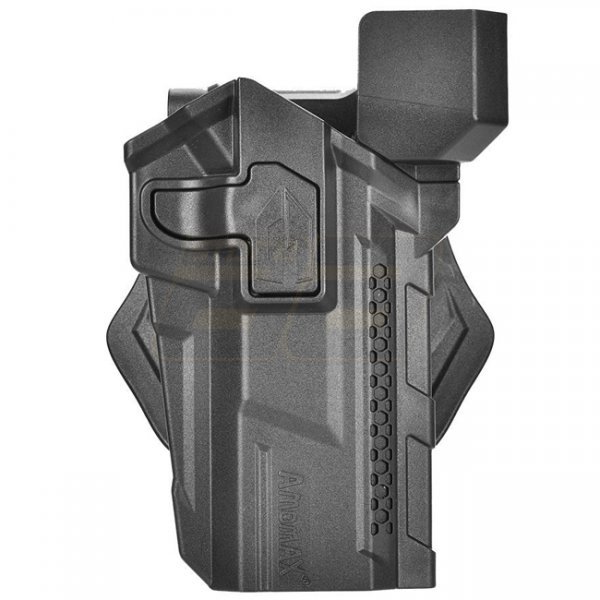 Amomax WE / TM / KJW Hi-Capa Red Dot Compatible Paddle Holster RH - Black