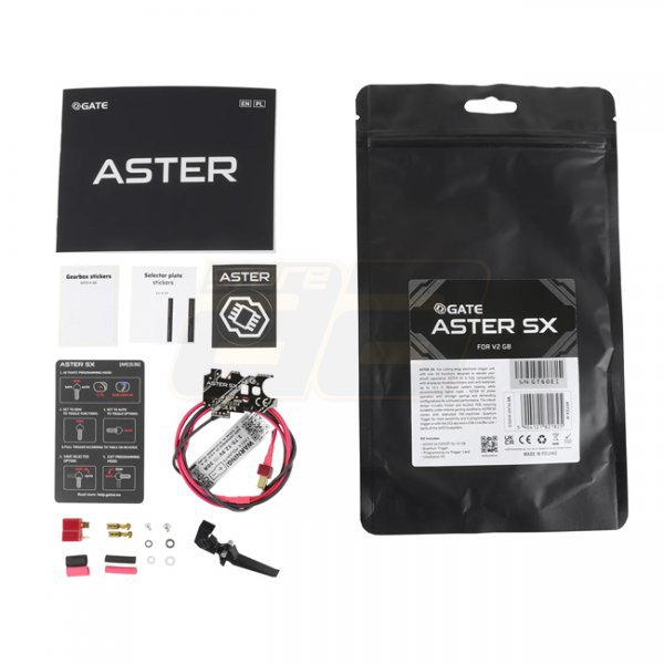 Gate ASTER V2 SX Expert + Quantum Trigger Rear Wired