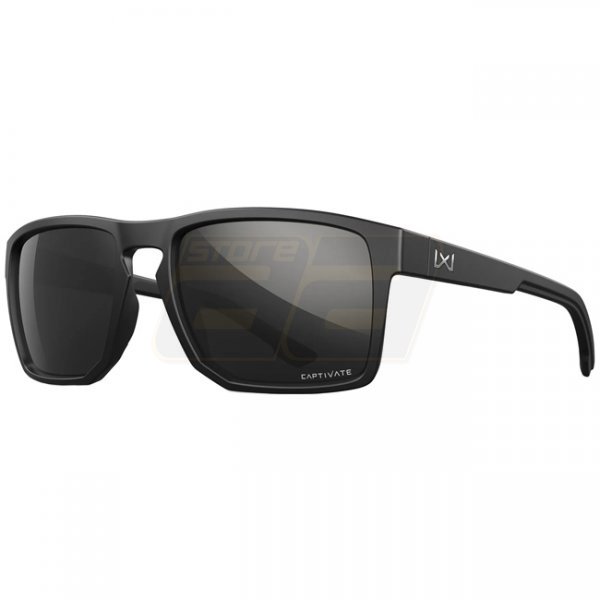 Wiley X WX Founder Polarized Grey - Black