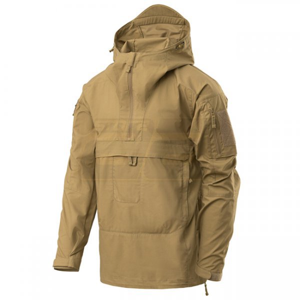 Helikon-Tex Tracer Anorak Jacket - Polycotton Stretch Ripstop - Coyote - L