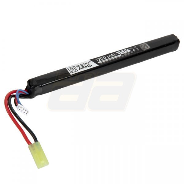 Specna Arms 11.1V 1200mAh 20C/40C Li-Po Battery AK Stick - Small Tamiya