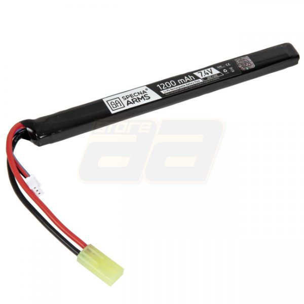 Specna Arms 7.4V 1200mAh 20C/40C Li-Po Battery AK Stick - Small Tamiya