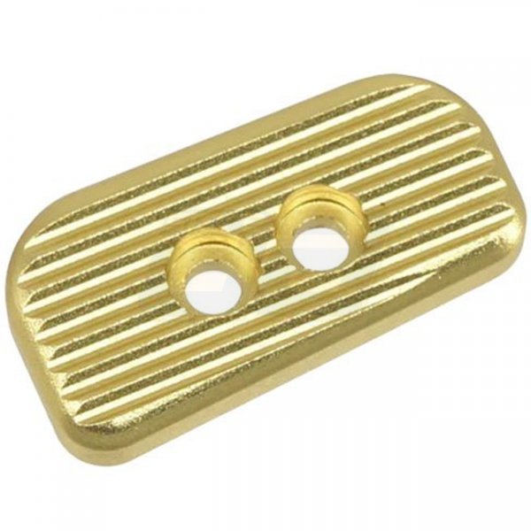 BBT Krytac Kriss Vector GBBR / AEG Mag Release Plate Aluminum - Gold