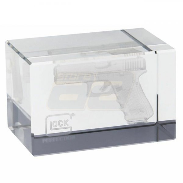 Glock Crystal Paperweight