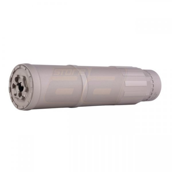 Airsoft Artisan CGS Style Dummy Silencer 14mm CCW - Grey