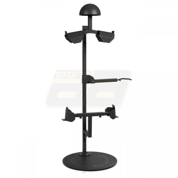 Savior Equipment H.A.B Rack 2.0 Tactical Gear Stand & Rifle Rack - Black